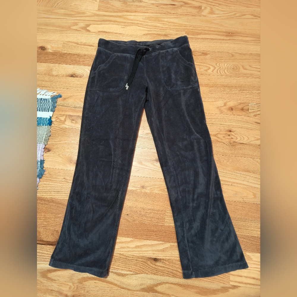 Y2K Low Rise Velour Pants